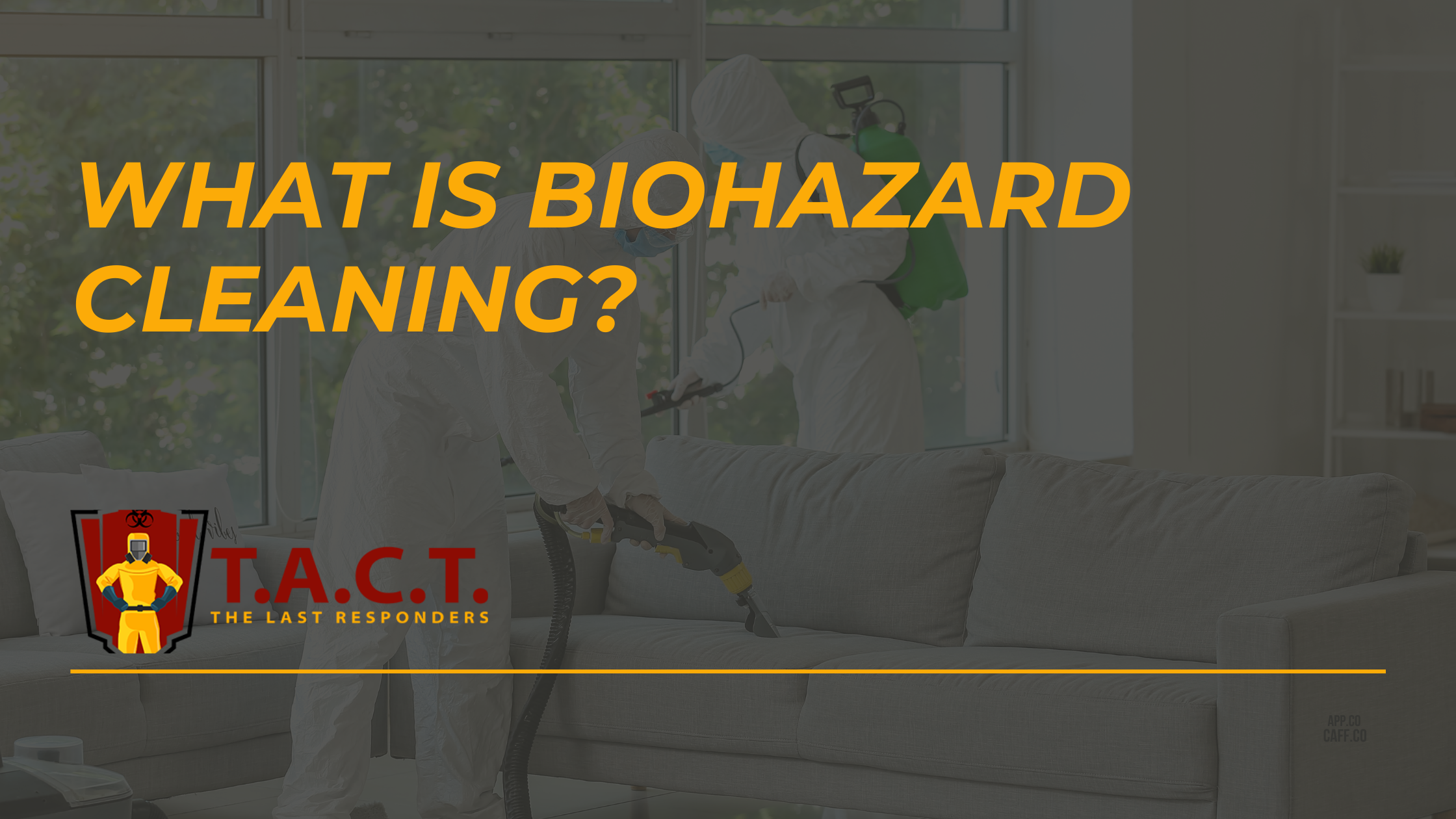 What Is Biohazard Cleaning?